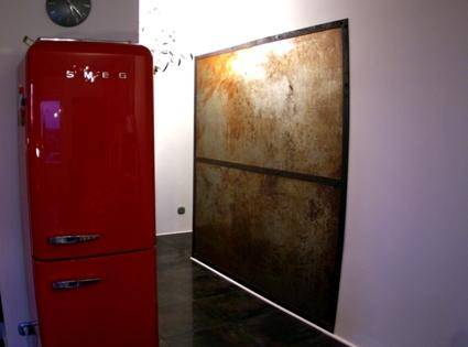 Installation d'une tole en fer à Aix en Provence